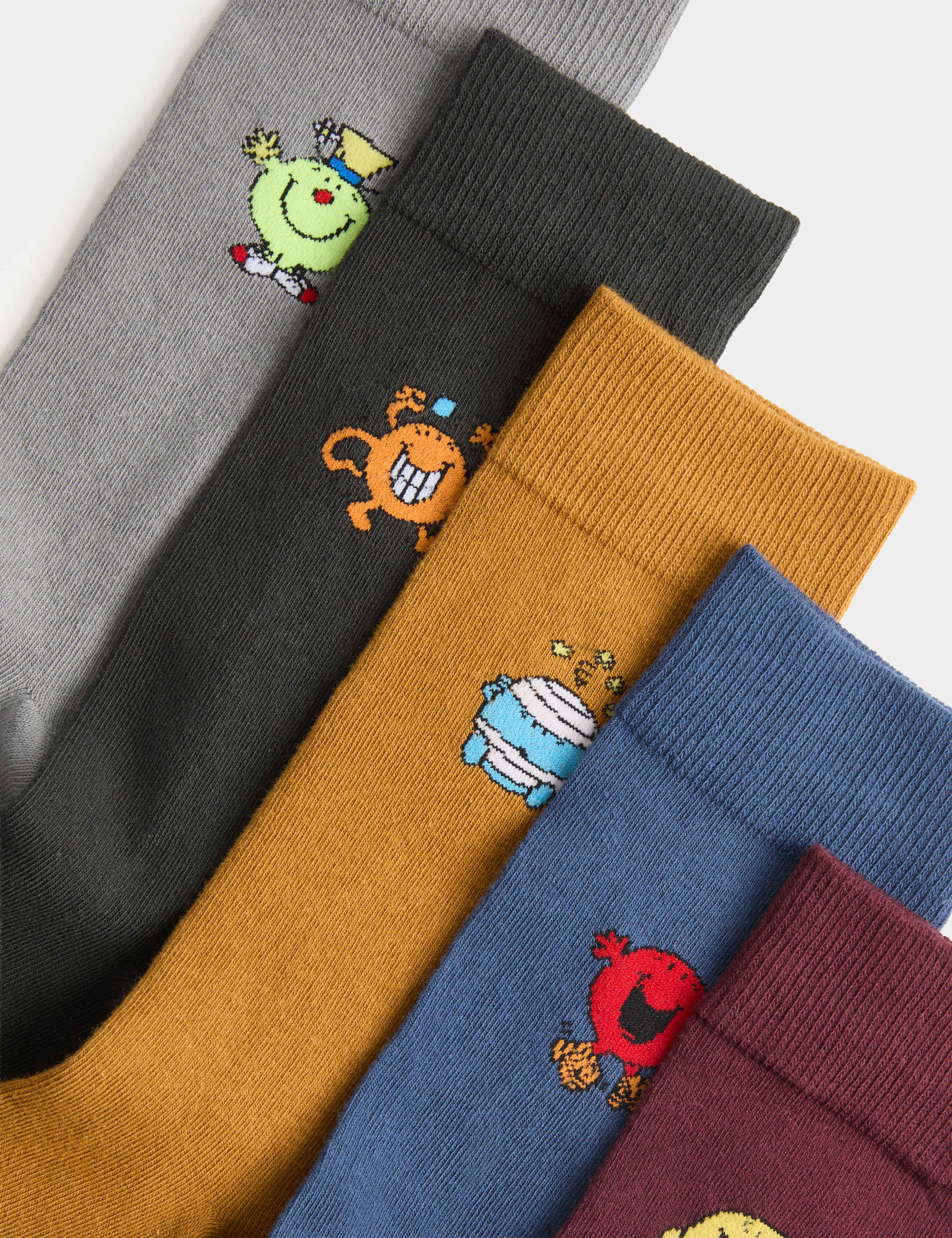 M&S Mr Men socks 5 pack (British brand)