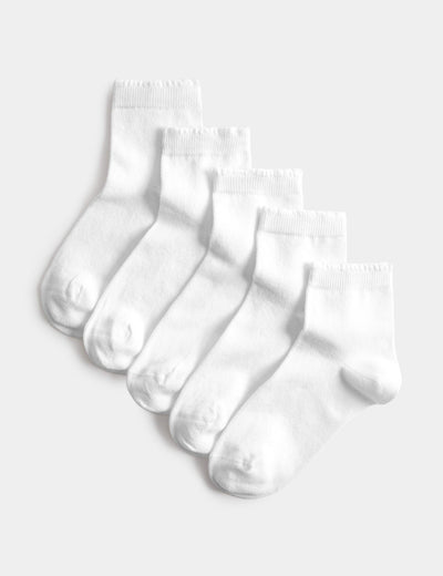 M&S 5 Pack Cotton Rich Socks (6 Small-7 Large)- Buy online at McGrocer