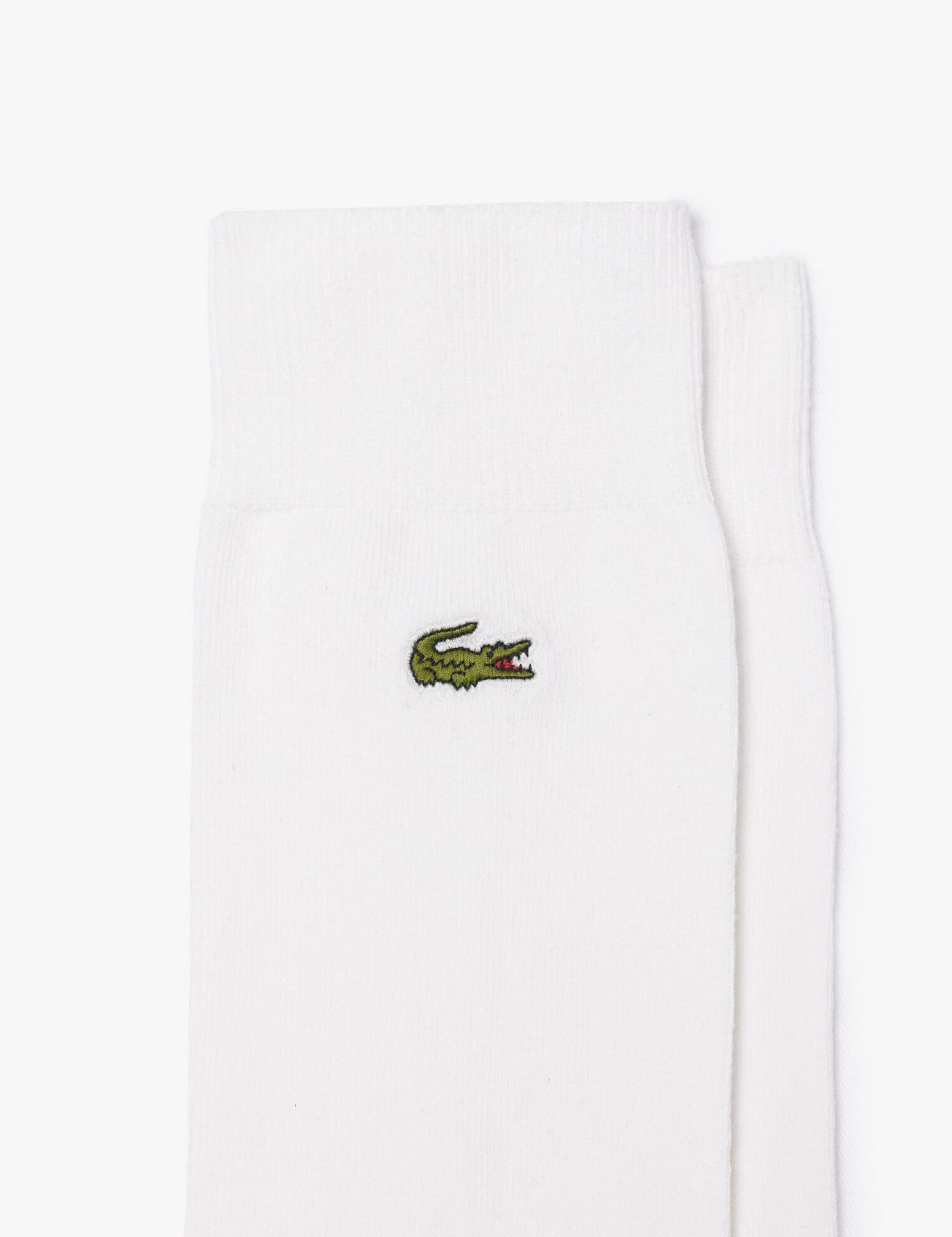 Lacoste cotton rich trainer socks 5 pack, UK version