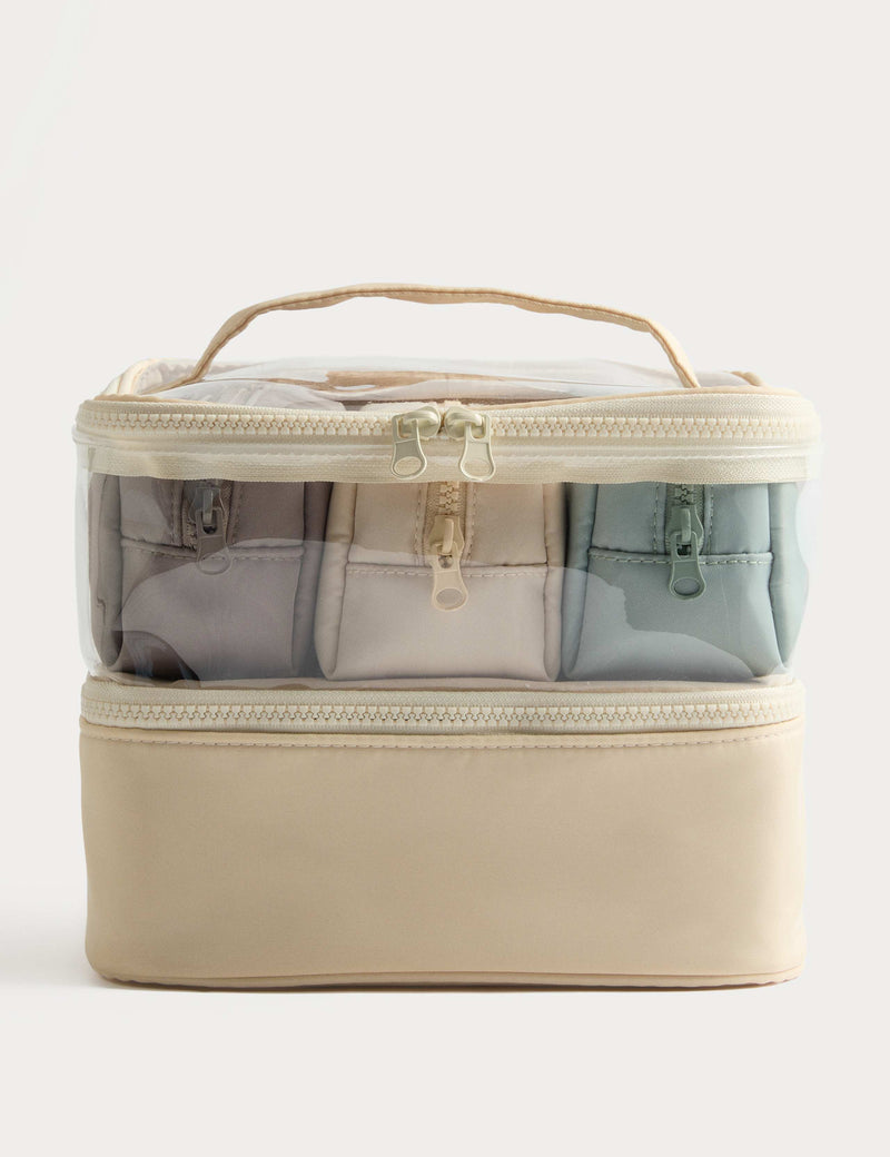 Multipack large utility bags for travel organisation, UK version