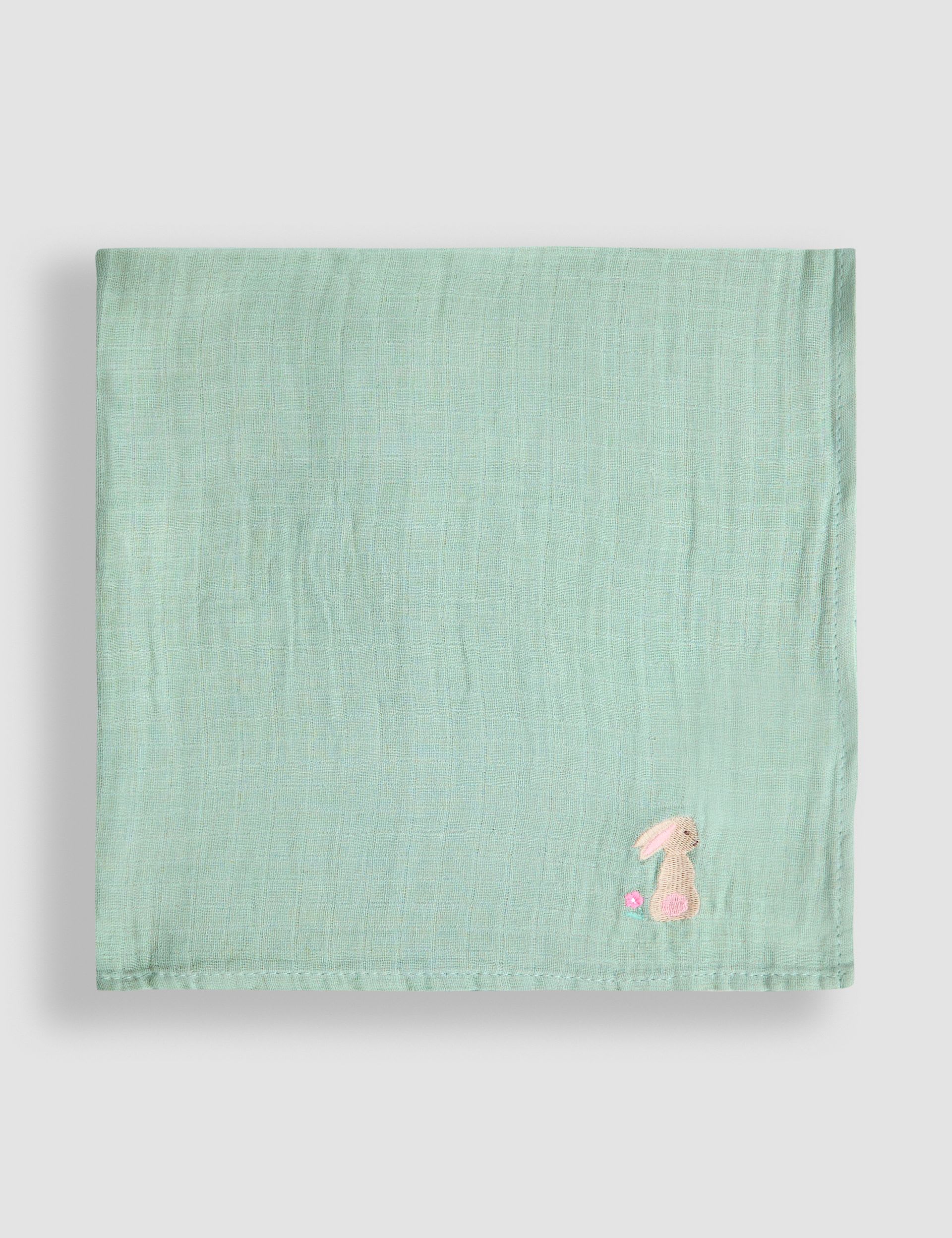 JoJo Maman Bébé 5 pack woodland muslin squares (British brand)