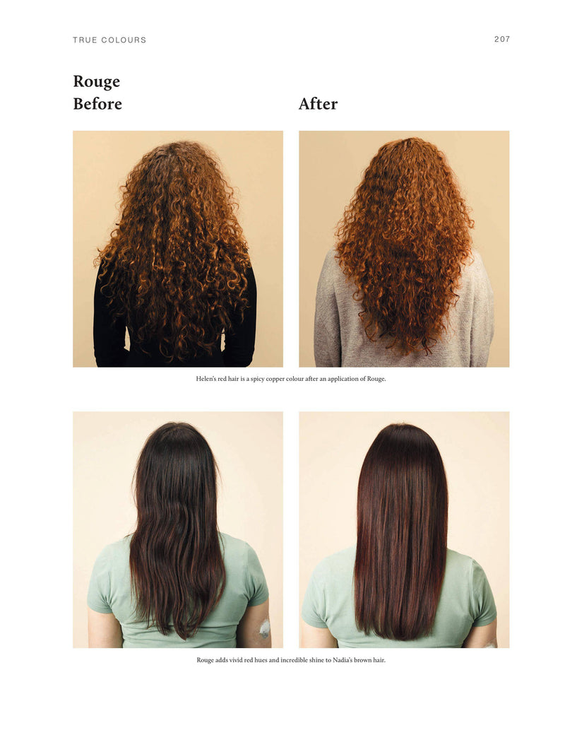 Lush True Colours book on hair dye history, imported from the UK