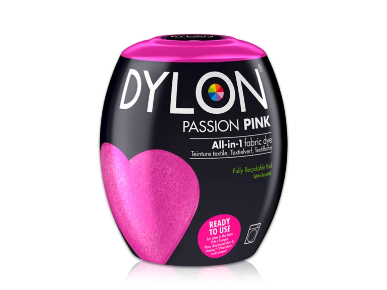 Dylon Washing Machine Dyes Laundry McGrocer Direct Passion Pink  