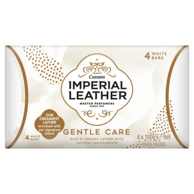 ASDA Imperial Leather Gentle Bar Soap 4 x 100g- Buy online at McGrocer