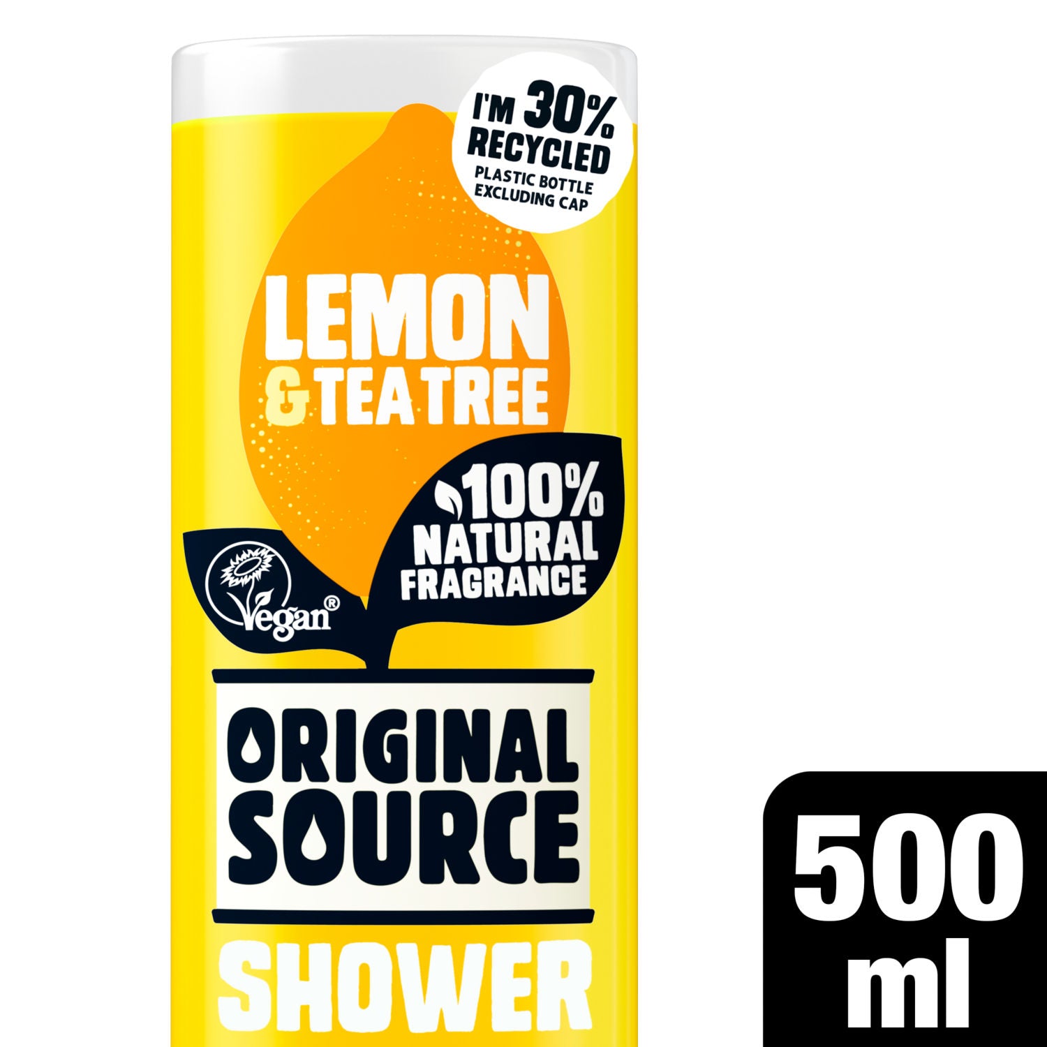 Original Source Zesty Lemon Shower Gel 500ml, imported from the UK