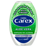 Carex Aloe Vera hand sanitiser gel 50ml, UK version