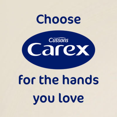 Carex Aloe Vera hand sanitiser gel 50ml, UK version