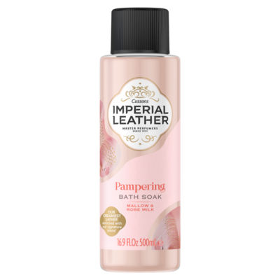 ASDA Imperial Leather Pampering Mallow Rose Milk Bath Soak 500ml- Buy online at McGrocer