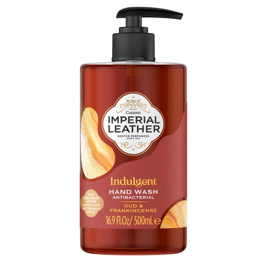 Imperial Leather Indulgent Hand Wash Antibacterial Oud & Frankincense GOODS ASDA   