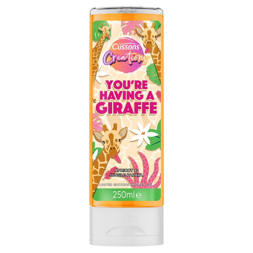 Cussons Creations Limited Editions Shower Gel Apricot & Jungle Papaya 250ml GOODS ASDA   