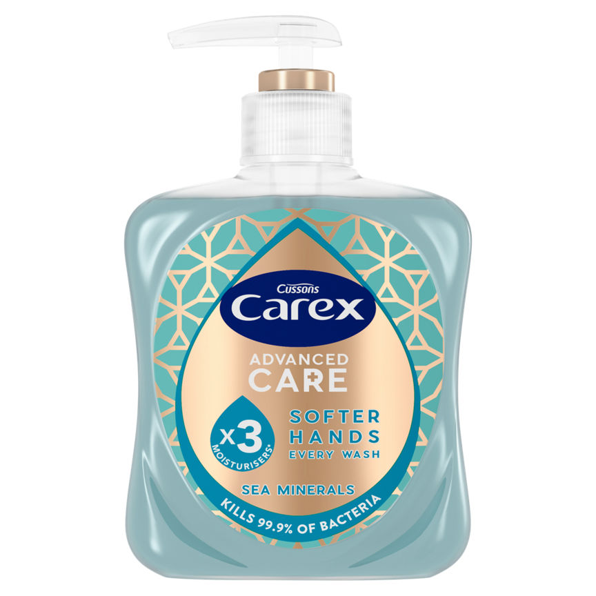 Carex Advanced Care Sea Minerals Antibacterial Hand Wash 250ml GOODS ASDA   