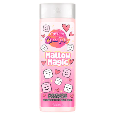ASDA Cussons Creations Mallow Magic Bath Soak 500ml- Buy online at McGrocer