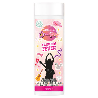 Cussons vanilla sugar whipped cream bath soak 500ml, UK version
