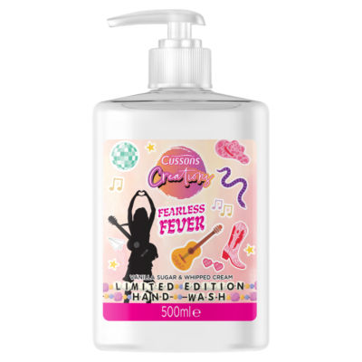 Cussons Creations handwash Vanilla Sugar & Whipped Cream 500ml, UK version