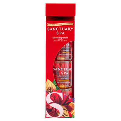 Sanctuary Spa Stackable Spa Trio Spiced Signature, imported from the UK