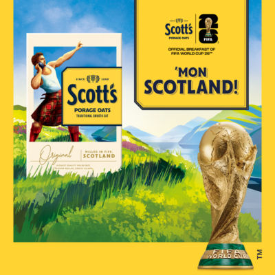 Scott's Original Porridge Oats Thick Cut 1kg Pack (British brand)