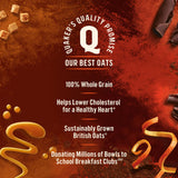 Quaker Caramel Fudge Porridge Pot 58g, imported from the UK