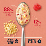 Quaker summer fruits porridge sachets 264g, imported from the UK