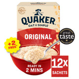 Quaker porridge sachets Original 12x27g - British product