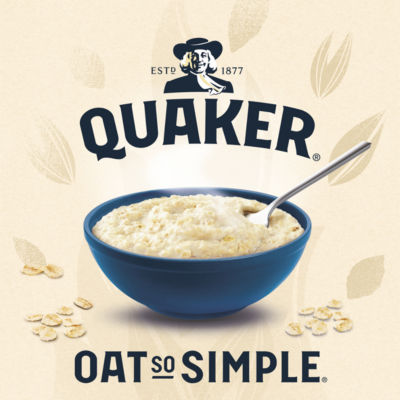 Quaker golden syrup porridge pot 57g, imported from the UK