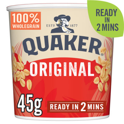 Pot de porridge Quaker Oat So Simple Original 45g
