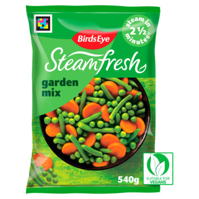 Birds Eye Steamfresh Garden Mix 540g - British product