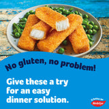 Birds Eye gluten free fish fingers 360g - British product