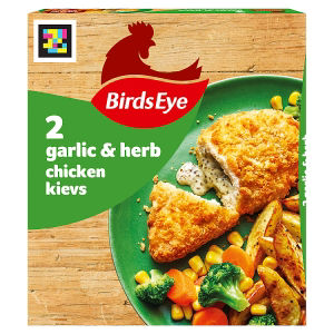 Birds Eye garlic and herb chicken kievs 204g - British product