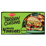 Birds Eye Green Cuisine 4 Veggie Quarter Pounders GOODS ASDA   