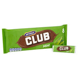 McVitie's Club Mint chocolate biscuit bars 8 pack, UK version