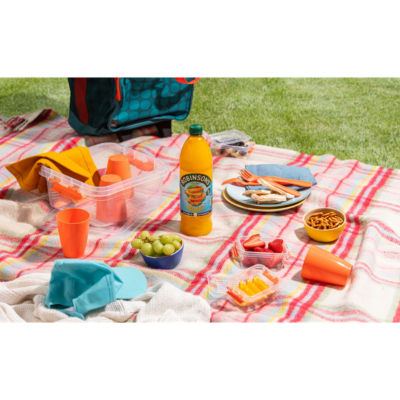 Jus d'orange et d'ananas Robinsons sans sucre ajouté 1L (marque britannique)
