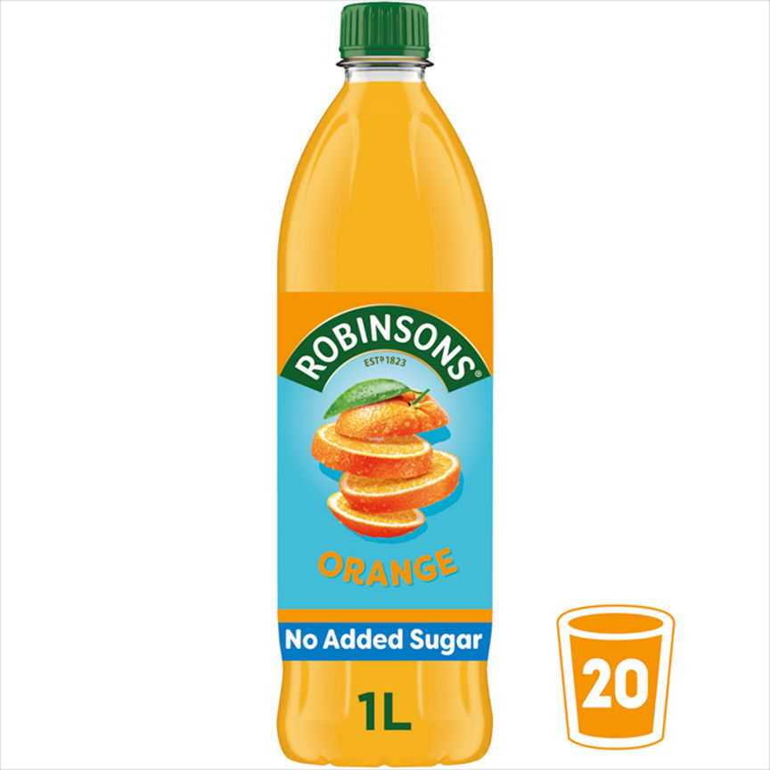 Robinsons Orange Squash No Added Sugar