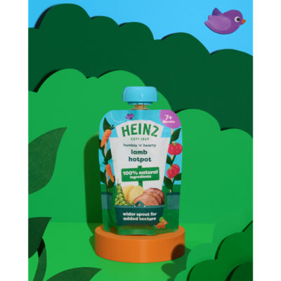 Heinz Lamb Hot Pot baby food 130g pouch, UK version