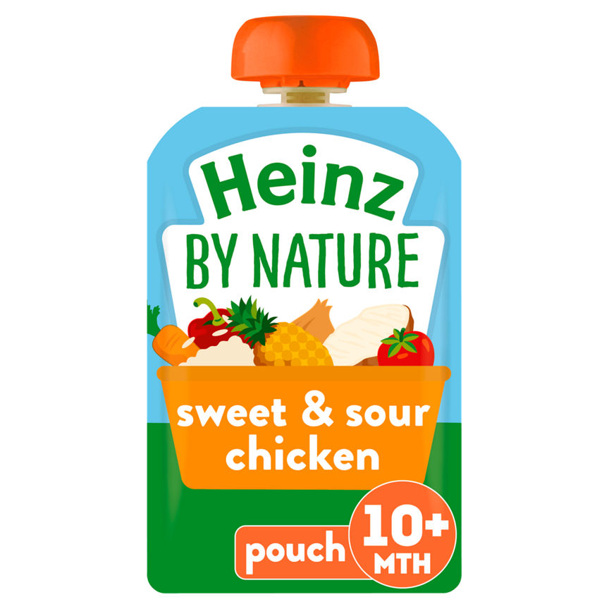 Heinz Sweet & Sour Chicken  Baby Food Pouch 10+ Months GOODS ASDA   