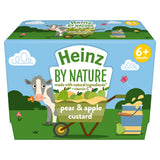 Heinz pear and apple custard for babies 6+ months 400g, UK version