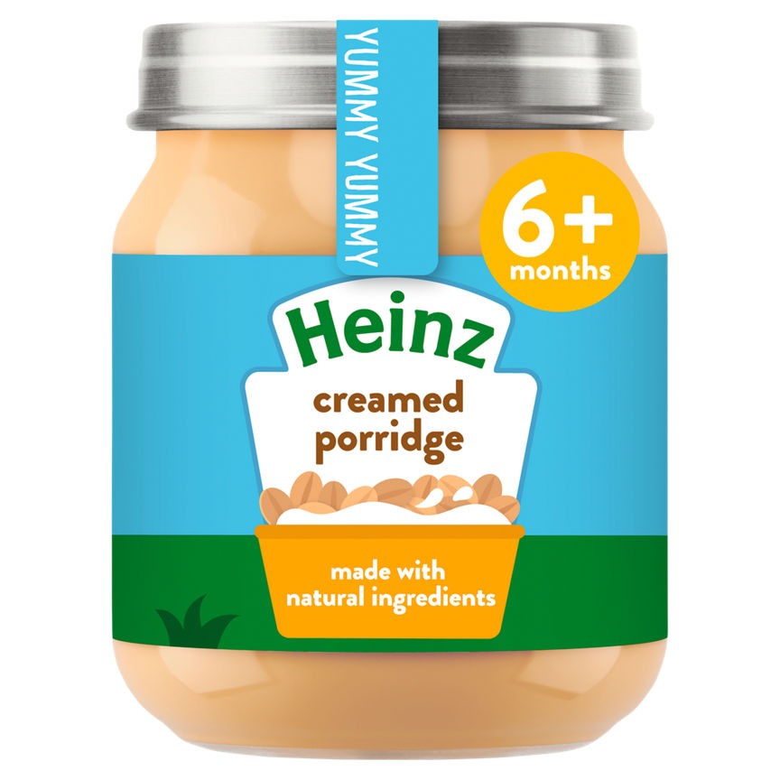 Heinz Creamed Porridge Baby Food Jar 6+ Months GOODS ASDA   