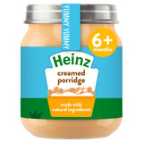 Heinz Creamed Porridge Baby Food Jar 6+ Months GOODS ASDA   