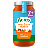 Heinz By Nature Sweet & Sour Chicken Baby Food Jar  7+ Months GOODS ASDA   