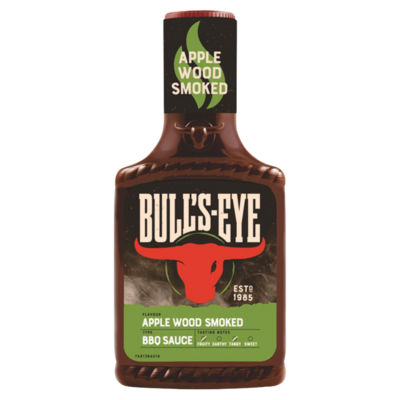 Bull's-Eye BBQ sauce apple wood smoked 300ml - British product