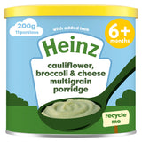 Heinz Cauliflower, Broccoli & Cheese Multigrain Porridge 6+ Months 200g GOODS ASDA   