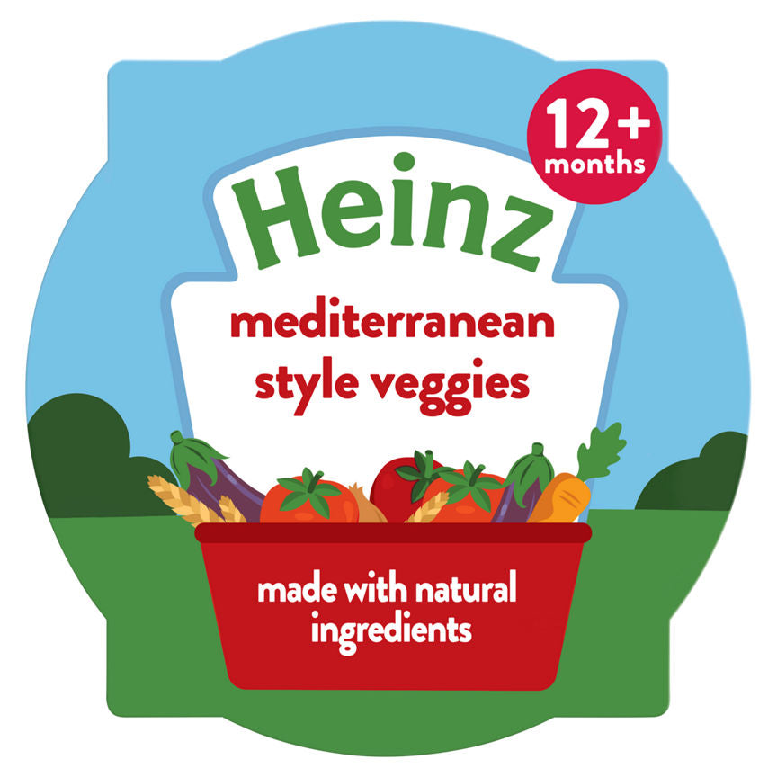 Heinz By Nature Mediterranean Style Veggies 12+ Months 200g GOODS ASDA   