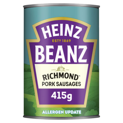 Heinz Baked Beans & Richmond Sausage Fertiggericht 415g
