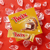 Twix chocolate caramel ice cream bars 4pk (British brand)