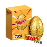 Twix large Easter egg 170g with Twix bar, UK version