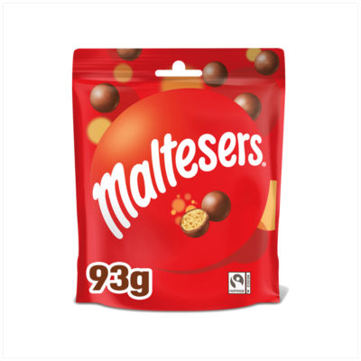 Maltesers milk chocolate honeycomb bites 93g (British brand)
