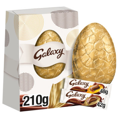 Galaxy extra large Easter egg 210g (British brand)