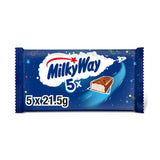 Milky Way chocolate bar multipack 5 x 21.5g (British brand)