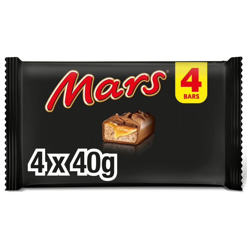 Mars chocolate multipack bars 4x40g, UK version
