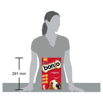 Bonio Original Hundekekse für Erwachsene, fettarm, 1,2 kg