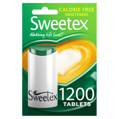 Sweetex kalorienfreie Süßstofftabletten 1200 Stück